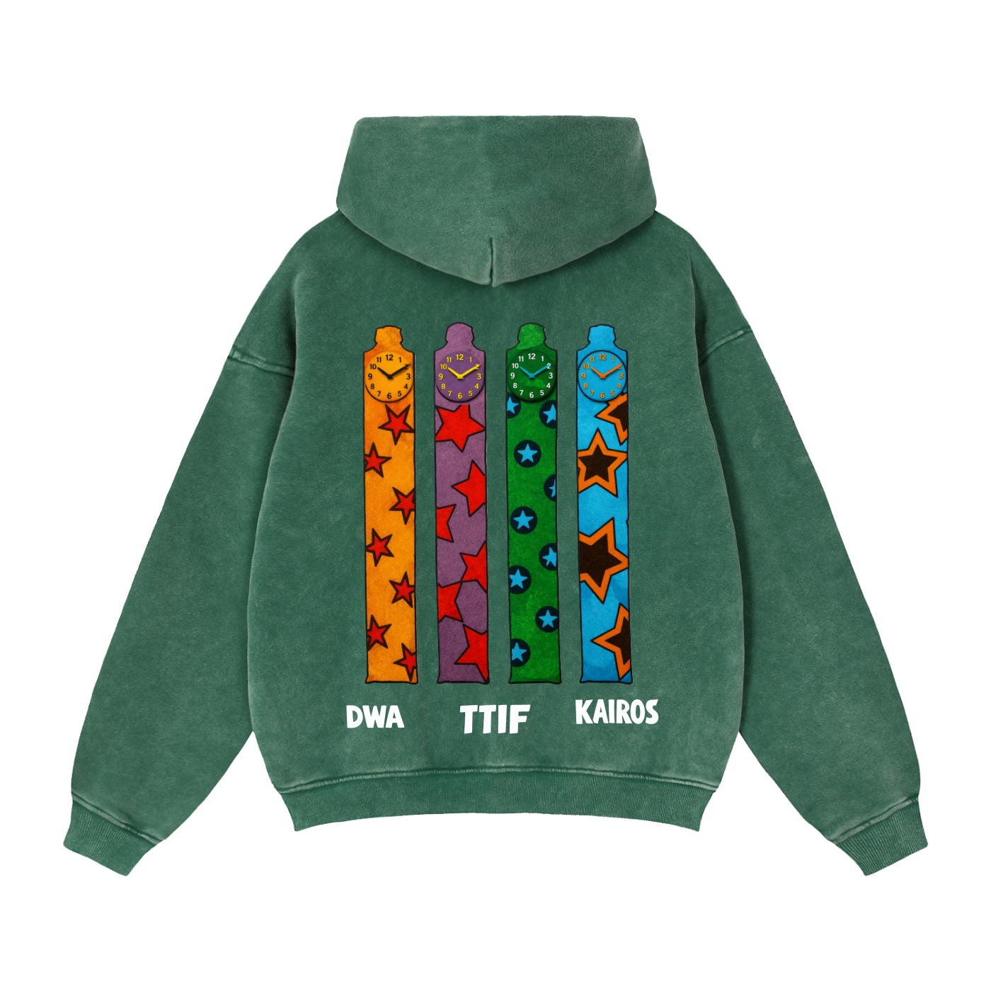DONT WAIT AROUND ZIP HOODIE