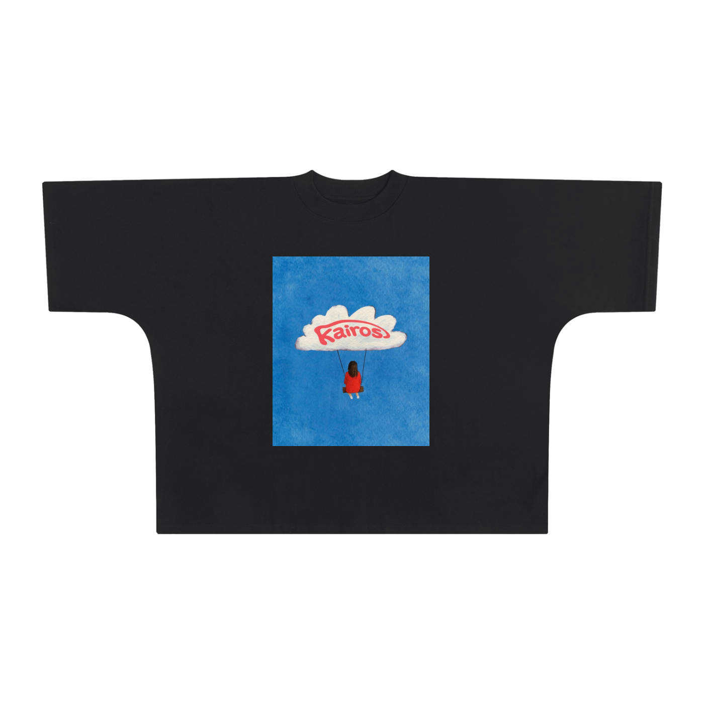 Kairos cloud Oversized Boxy Tee