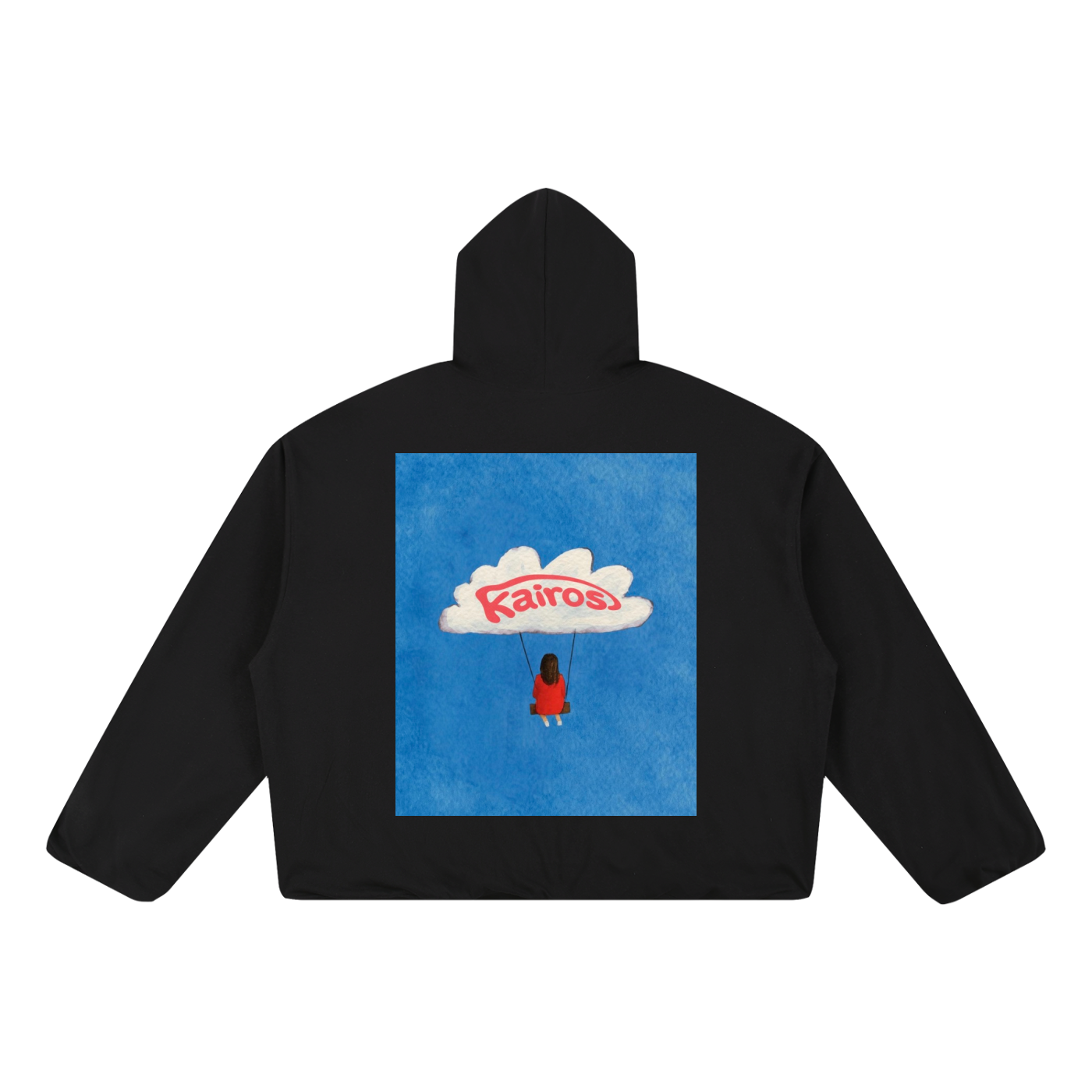 Kairos cloud Boxy Hoodie